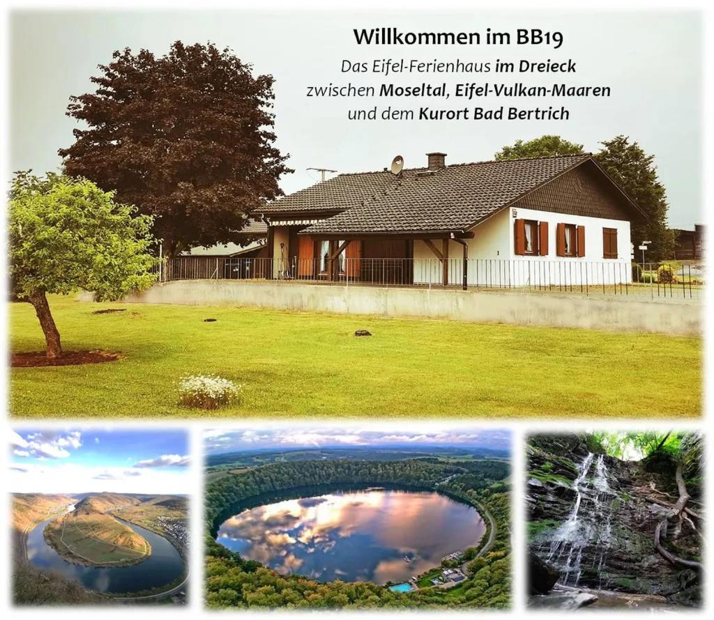 Bb19 Eifel-Ferienhaus Am Moseltal Mit Saunahaus Beuren  Exteriér fotografie